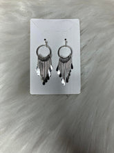 Silver  Fringe Earring